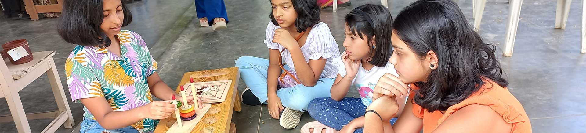 cloth game - Set of 3 - Cotton Screen print